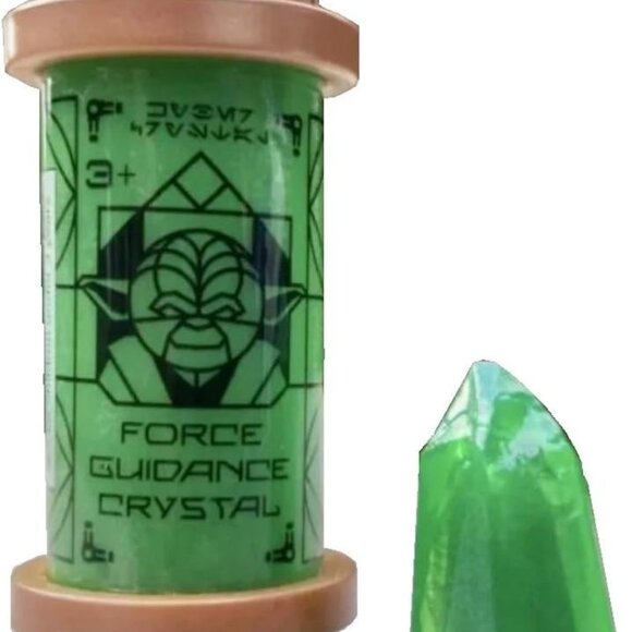 NEW Disney Star Wars Galaxy's Edge Yoda Force Guidance Green Kyber Crystal - Picture 2 of 2